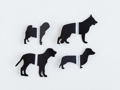 MAGNETIC DOG BOOKMARKS（ブックマーク4個セット）