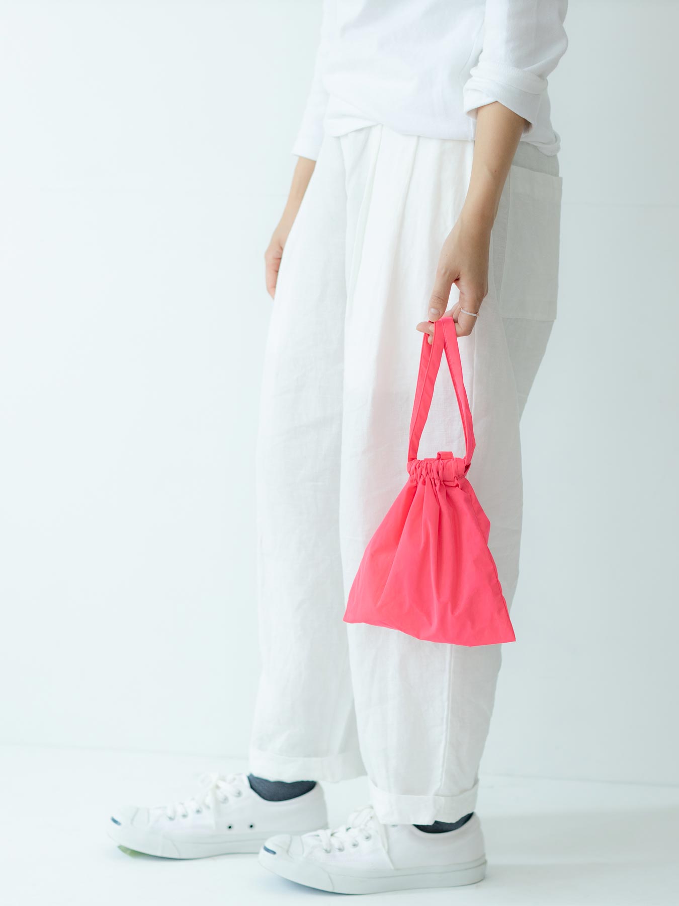 formuniform／Drawstring Bag with Strap XS