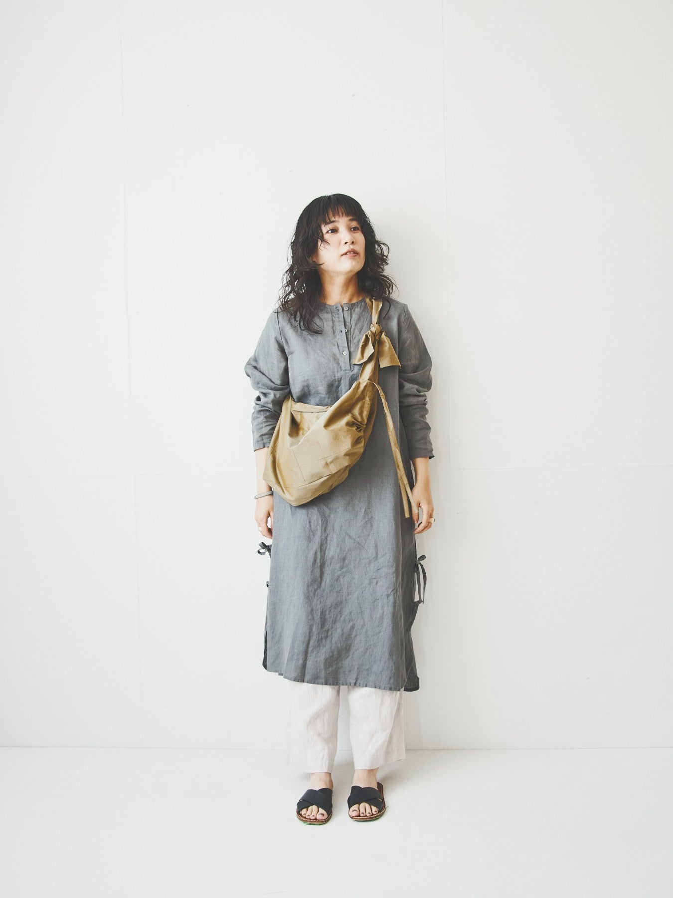 fog linen work トゥイ チュニック – Orné de Feuilles