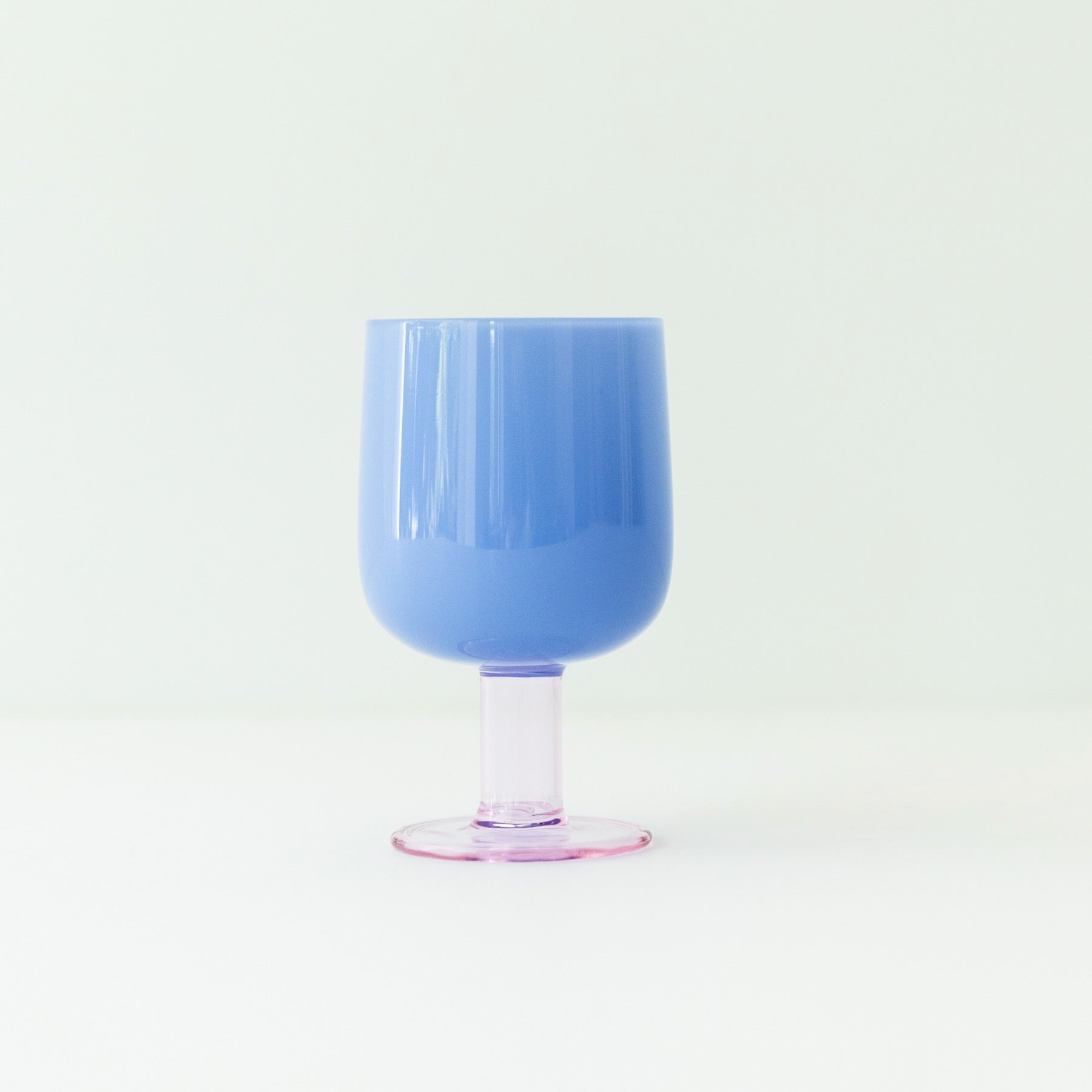 TWO TONE WINE GLASS – Orné de Feuilles