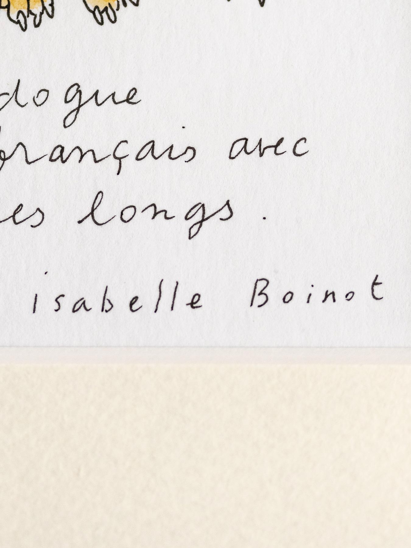 isabelle boinot 原画／G