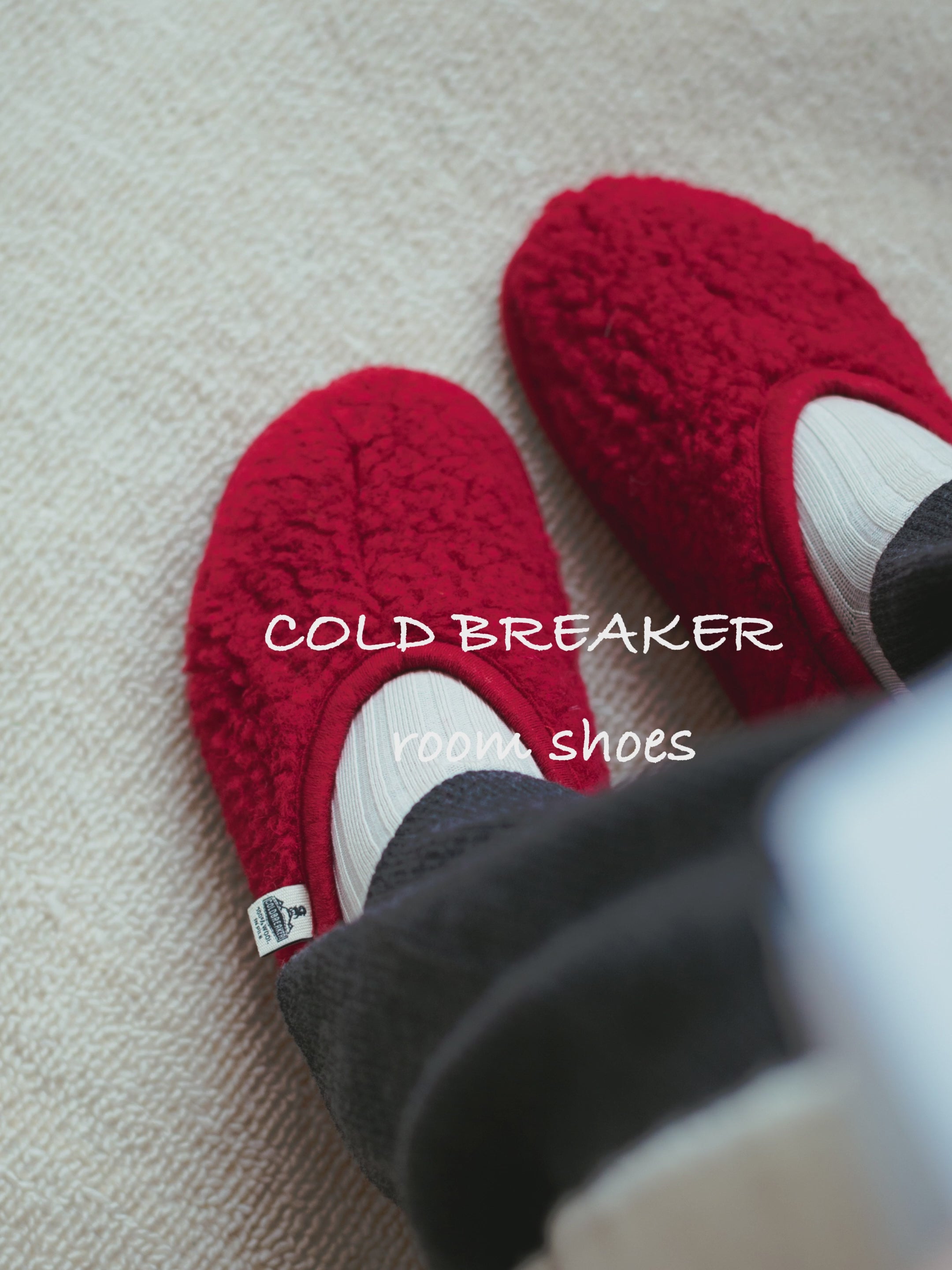 COLD BREAKER ルームシューズ – Orné de Feuilles