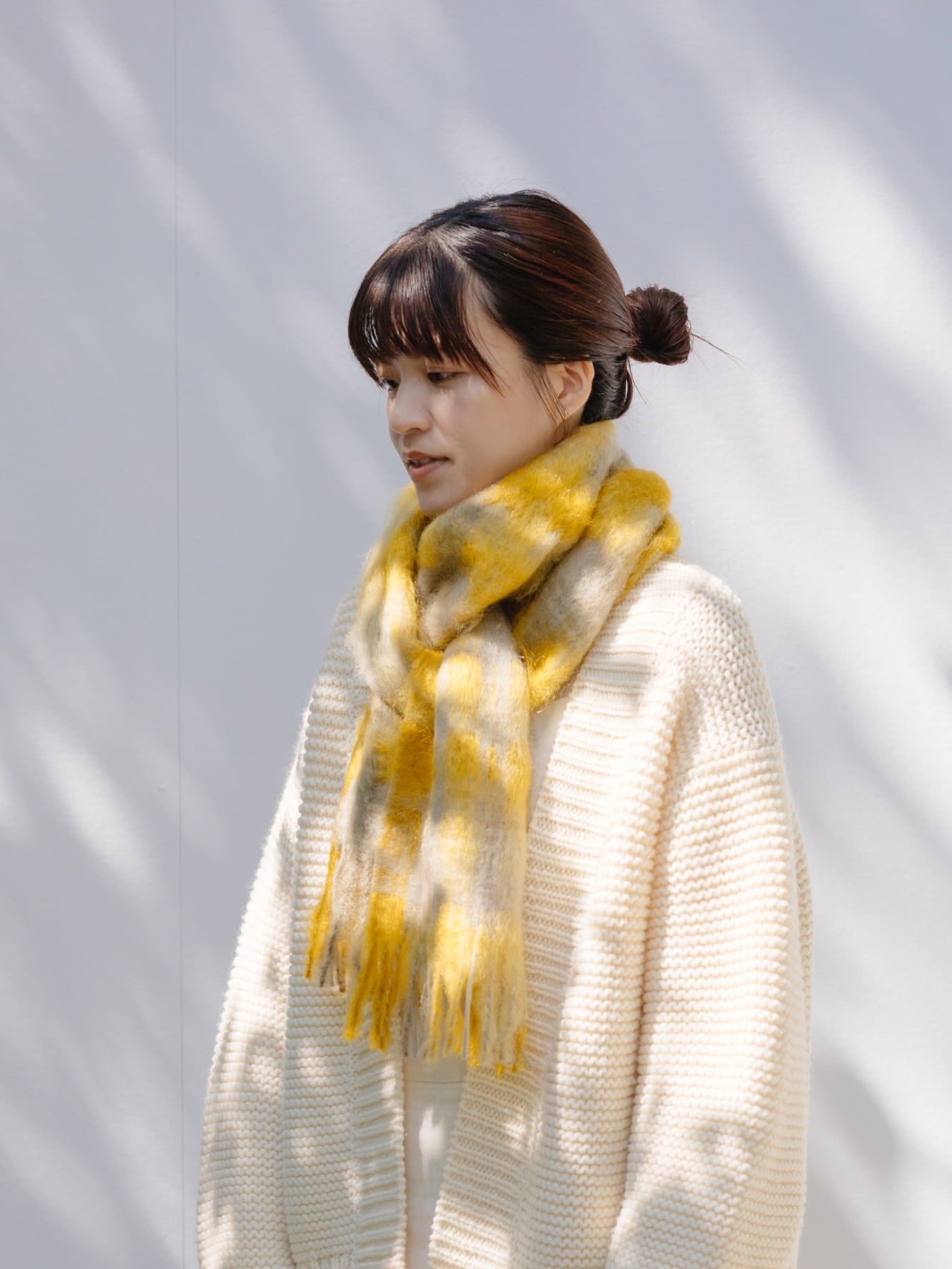 MANTAS EZCARAY モヘアマフラー／FOULARD MIA