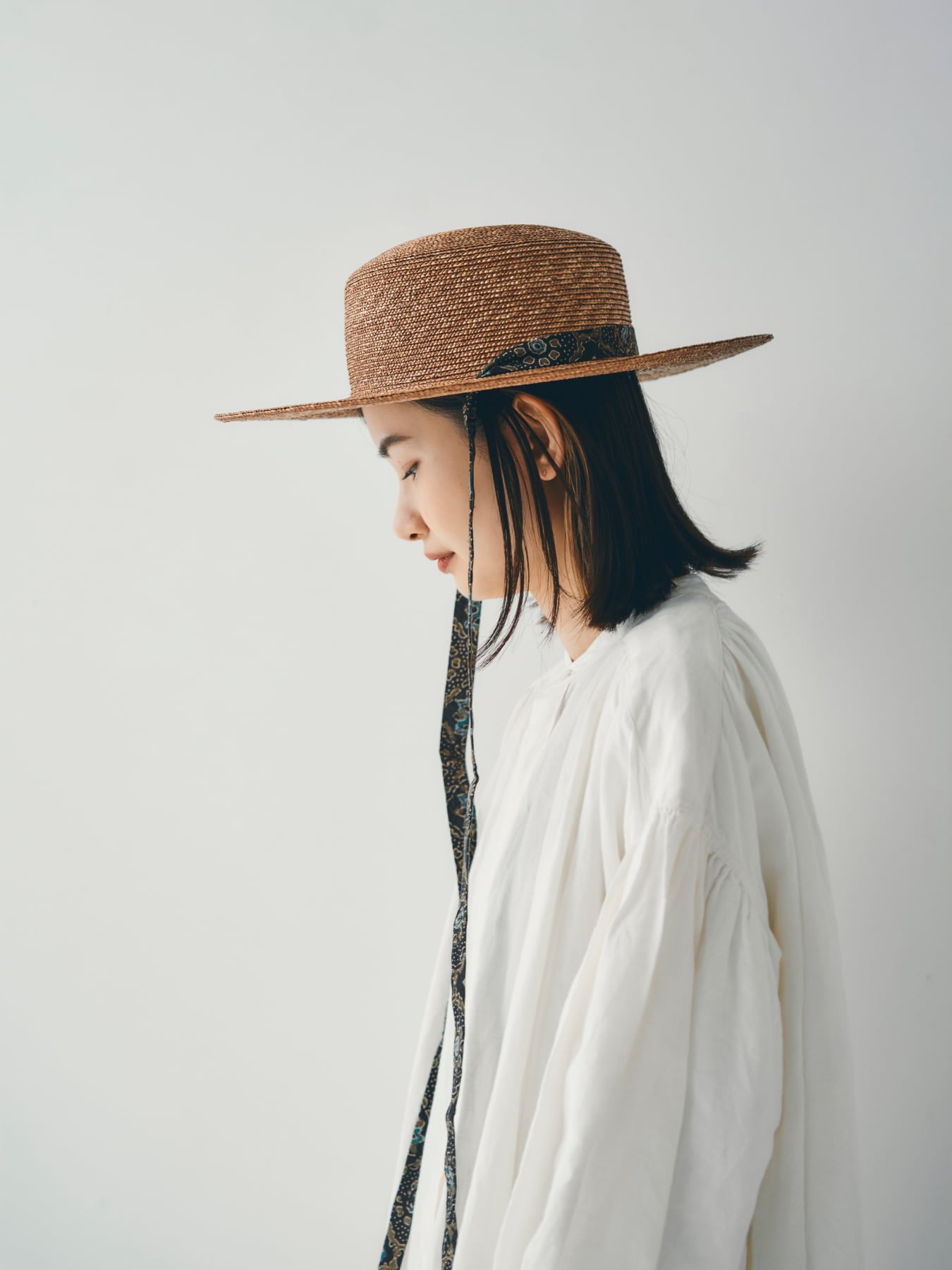 【お値下げしました！】chisaki カンカン帽子定価46200円