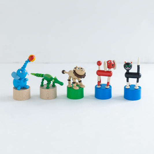 DETOA Wooden Push Up Toy