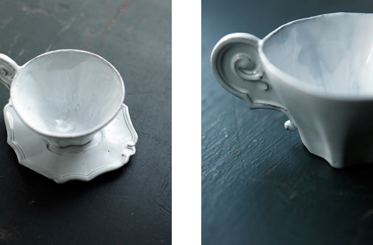 Astier de Villatte Regence／ティーカップ – Orné de Feuilles