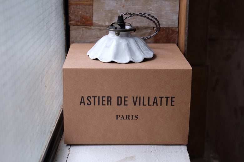 Astier de Villatte Marguerite／ランプ – Orné de Feuilles