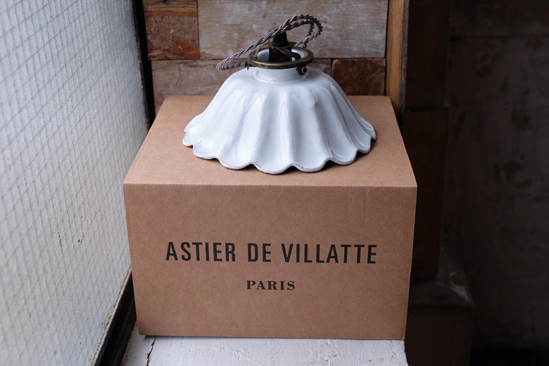 Astier de Villatte Marguerite／ランプ – Orné de Feuilles