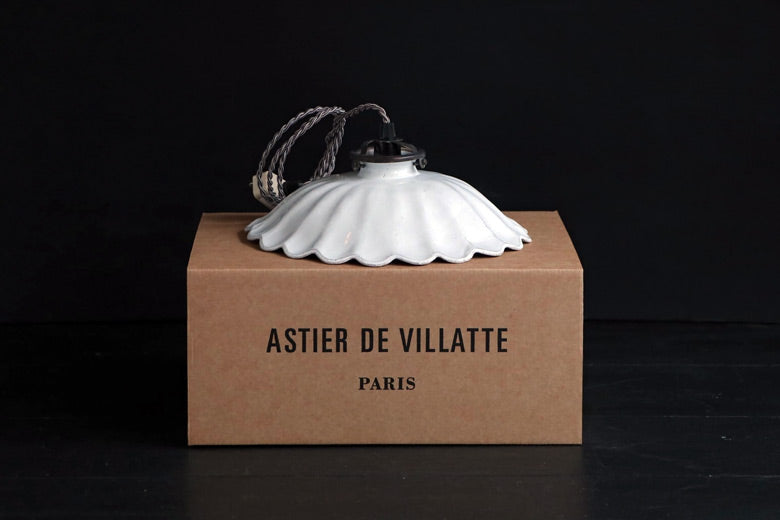 Astier de Villatte Marguerite／ランプ – Orné de Feuilles