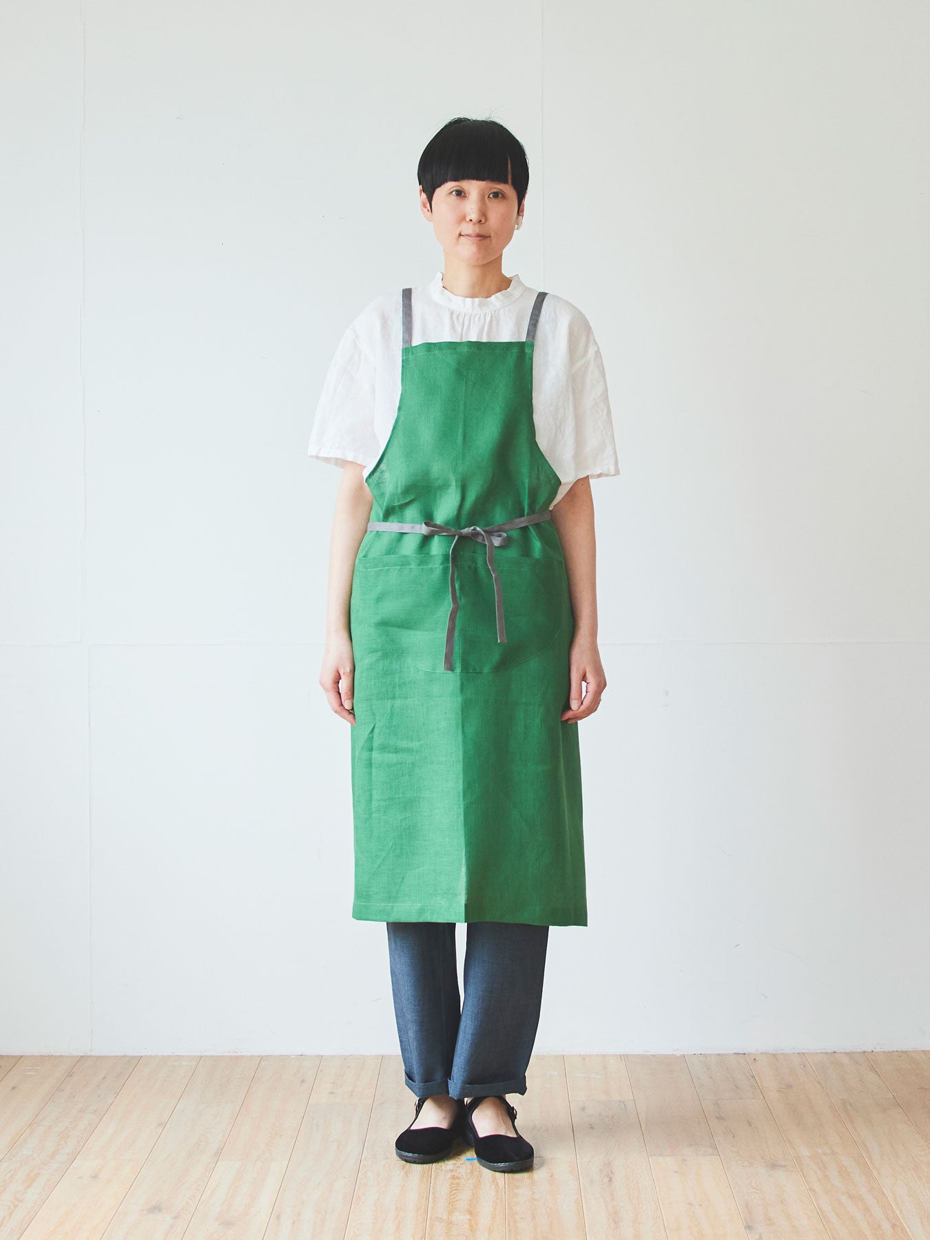 Orné de Feuilles × fog linen work オリジナルエプロン