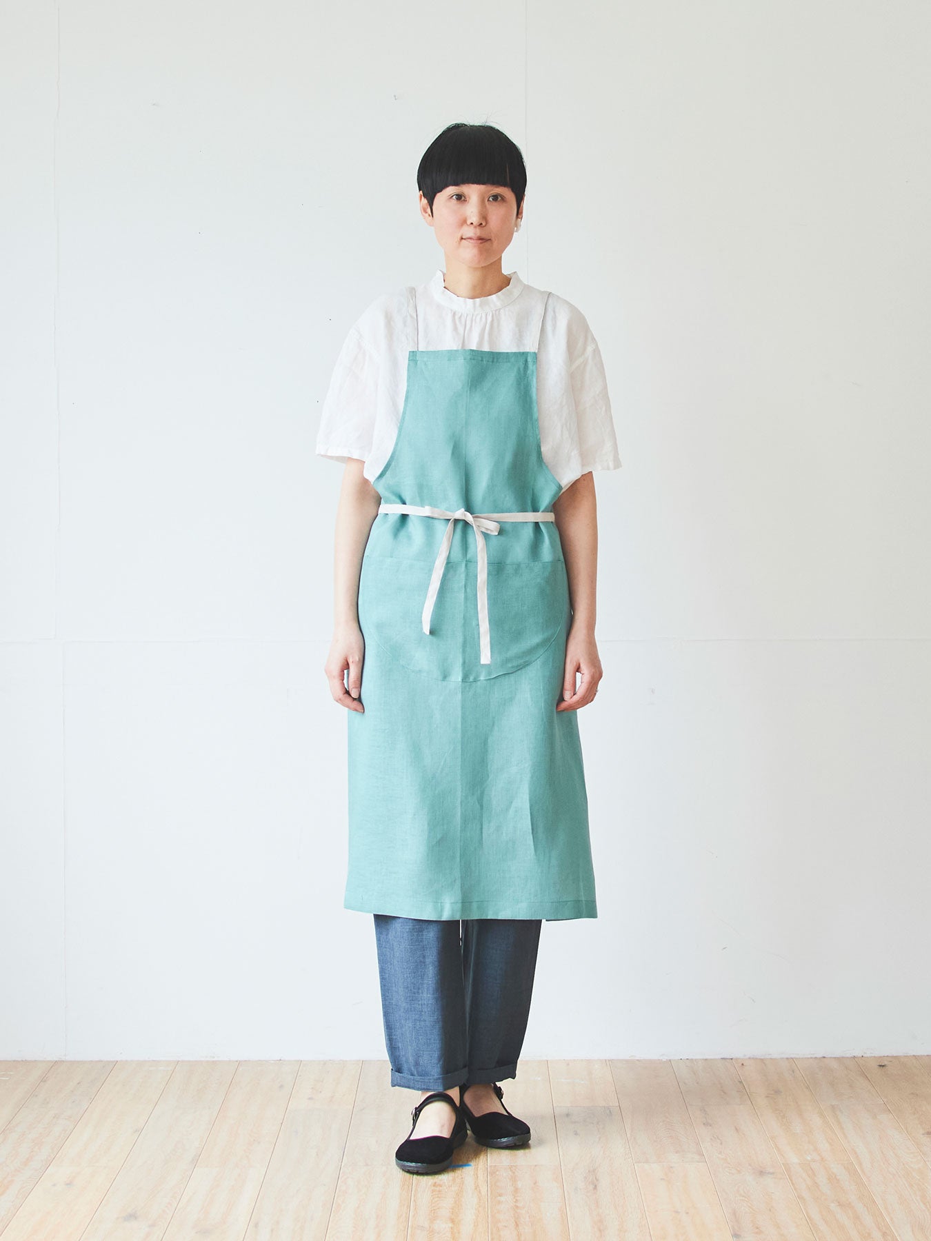 Orné de Feuilles × fog linen work オリジナルエプロン