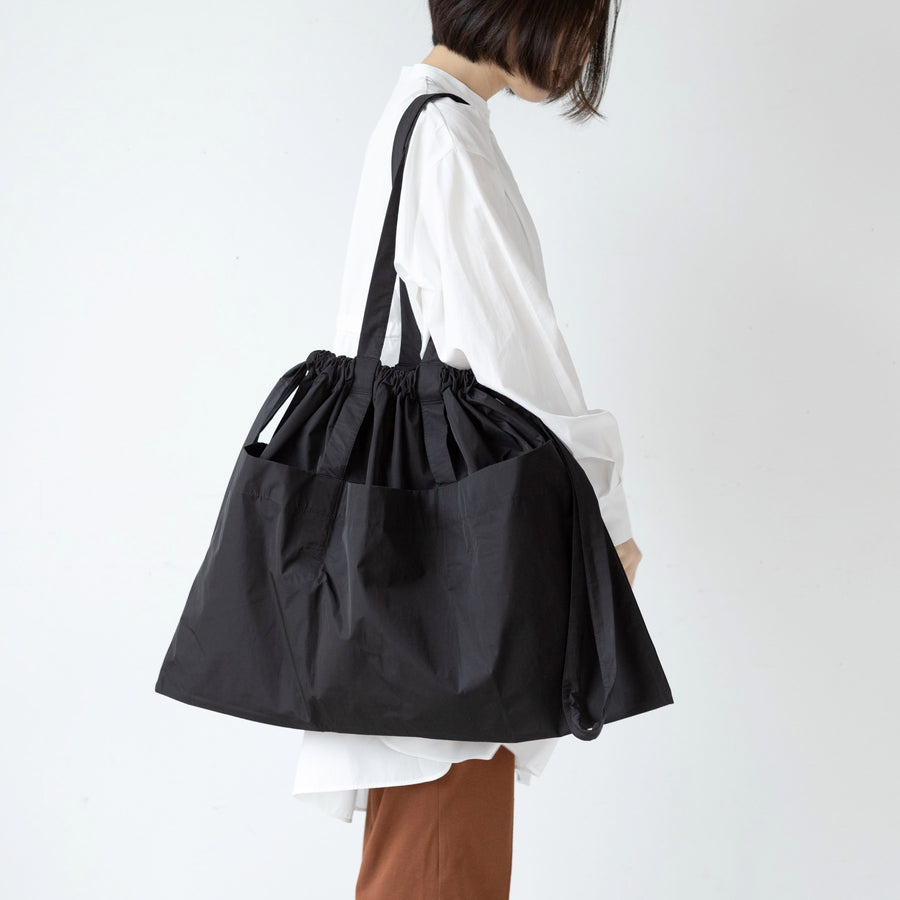 formuniform・Drawstring Bag／L ブラック – Orné de Feuilles